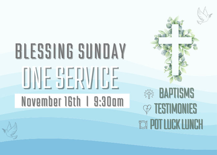Blessing Sunday