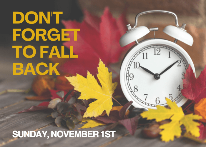 Fall Back events Fall Back events