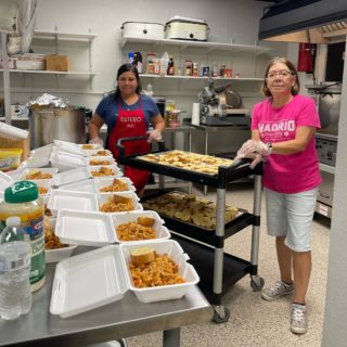 This week, our volunteers truly took to heart Pastor Tim's call for us to be a generous church.  These ladies have spent the past two days in the church kitchen cooking and delivering meals to devastated areas in our community.  They have been so amazing.  We are proud of them!

We are called to be generous, church!  And you are showing up.  Thank you, thank you!