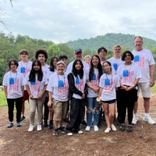 The youth group is having a great time on their mission trip this week! They’ve been busy with service projects and serving others this week. 

Please pray that they’ll be a loving presence to everyone they meet! Pray for the students too - that the Lord will meet them in powerful ways this week.
