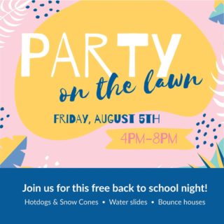 Join us on August 5th as we celebrate the last few days of summer.  We are gonna have water slides, bounce houses, snow cones, hot dogs and chips. Families bring their lawn chairs and let the kiddos have some good ole fashion fun before school begins!

#backtoschool #esterochurch #connect #grow #serve #waterslides #hotdogs