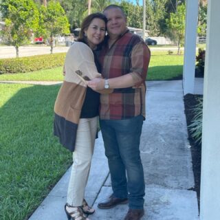We continue Pastor Appreciation month by honoring our Pastors of the Latino Campus, Cesar & Yady Galano.

Yady loves to travel and hopes to visit the Creation Museum in Key West someday.  If she could meet anyone in the Bible, Señora Yady would sit down with the Apostle Paul. 
Favorite color: Blue
Favorite restaurant: First Watch

Sra. Yady wears several hats around Estero Church as she is also the Director of the Super Kids Club for @newhorizonsofswfl which meets during the week in the Fellowship Hall. 

Pastor Cesar loves the colors grey and black, which is fitting since his favorite movie is The Godfather!  If he could meet anyone from the Bible, he would like to get to know Joseph from the Old Testament.  And, on his bucket list is traveling to Machu Pichu. 

Sra. Yady and Señor Cesar serve the Latino Church so faithfully and we are grateful for them! ¡Dios los bendiga!
