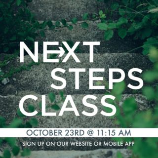 Our Next Steps Class has been rescheduled for October 23rd at 11:15 am.  If you would like to become a member of Estero Church, this class is for you! This session is being held both in person and online for those who aren't able to attend in person. Lunch will be provided. We can't wait to see you there! Sign up at the link below. 

https://esteroumc.breezechms.com/form/October2022