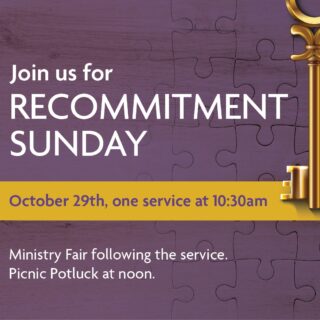 REMINDER!

We are having ONE service this week at 10:30 am to worship together for Recommitment Sunday.  It's going to be such a special time to celebrate who we are, where we've come from, and where the Lord is leading us.

Plus! You don't want to miss the fun things planned after the service.  You'll be able to check out ways you can be involved during our Say Yes Ministry Fair.  Then, we'll sit down together for a picnic potluck!

Sundays are better with YOU!

#EsteroChurch #SouthFloridaChurch #Serve #Volunteer #ThriveKids #swfl #FORestero